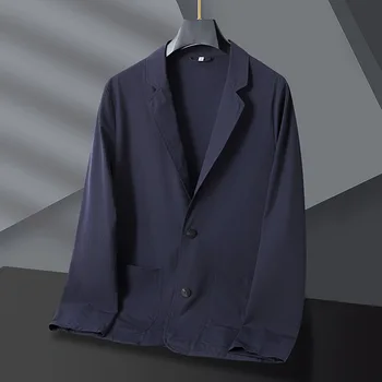 3846-R-Linen новое повседневное односпальное западное пальто мужчина 0