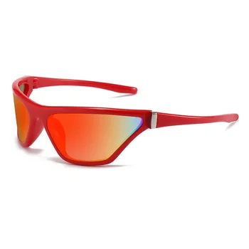 Новые солнцезащитные очки Y2K Модные очки Кошачий глаз Трендовые очки На открытом воздухе Ветрозащитный солнцезащитный крем Технология Футуристический смысл Спортивные солнцезащитные очки