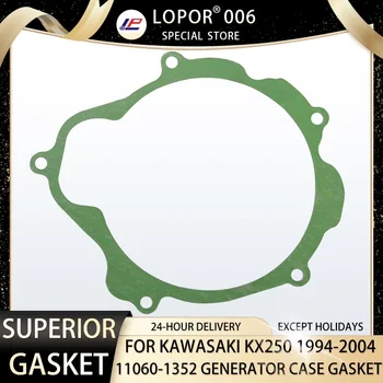Прокладка картера двигателя мотоцикла Lopor Прокладка корпуса генератора для Kawasaki KX250 1994-2006 KX 250 11060-1352