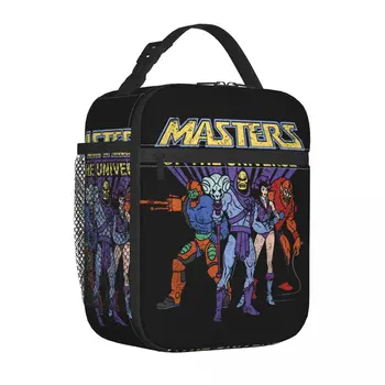 He-Man Властелины Вселенной Команда злодеев Изолированные сумки для ланча Термоконтейнер для ланча Ланч-бокс Сумки для еды Работа
