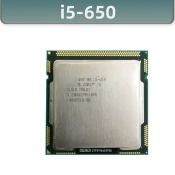 Core i5 650 Процессор 3,2 ГГц Двухъядерный 4 МБ кэш-памяти Разъем LGA 1156 32 нм 73 Вт Процессор для настольных ПК