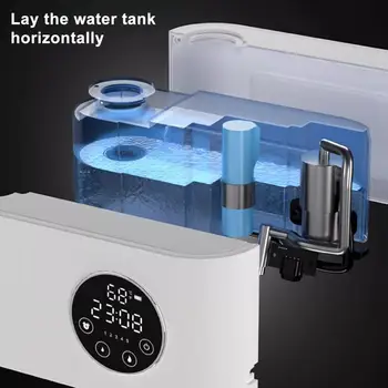 Автоматический сенсорный дозатор мыла Быстрое дозирование жидкого мыла Бесконтактный дозатор мыла для ванной комнаты с регулируемым ЖК-дисплеем