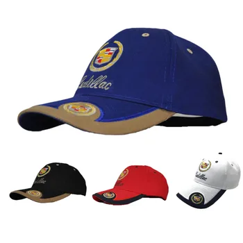 Открытый спортивный бейсбол для логотипа Cadillac Мода Вышитые регулируемые мужские и женские хип-хоп шляпы хлопковые четыре сезона унисекс