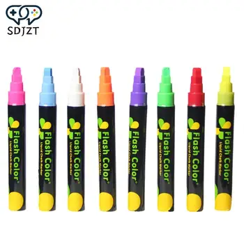 Candy Color Жидкий мел Стираемый маркер Флуоресцентный маркер Ручка для белой доски Граффити для рисования Граффити Канцелярские принадлежности