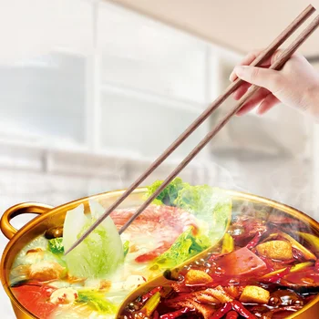 из длинных палочек для еды лапша жареная во фритюре горячая посуда китайская посуда