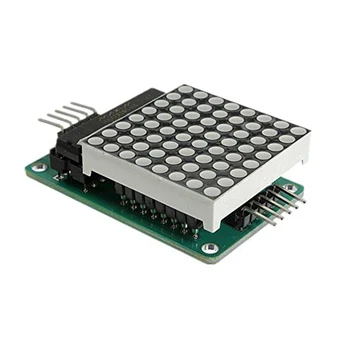 MAX7219 7219 8X8 Красный светодиодный матричный модуль MCU Контроллер управления Дисплей Привод Драйвер Плата DIY Набор для Arduino Общий катод