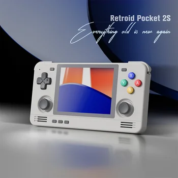 Retroid Pocket 2S 3,5-дюймовый сенсорный экран Портативный игровой плеер Android 11 4000 мАч Портативная игровая консоль Wi-Fi 3D Hall Sticks