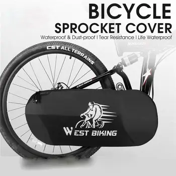  Крышка велосипедной цепи Водонепроницаемый пылезащитный кожух шатуна MTB Дорожные звездочки для велосипедов Чехол Велосипедное снаряжение