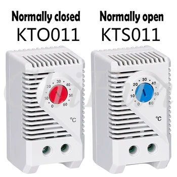 1 шт. KTO011 KTO 011 KTS011 (0 ~ 60 градусов) Компактный нормально закрытый механический термостат с ЧПУ