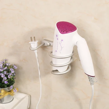  Настенный держатель мыла с рамой воздуходувки Сильная стабильность Многофункциональная винтовая стальная опорная подставка Полка для ванной комнаты