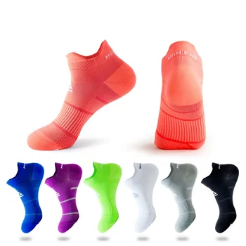 Высокие носки 5 пар Качественный спорт для мужчин Женщины Дышащая сетка Хлопок Короткие трубчатые носки На открытом воздухе Футбол Баскетбол Велоспорт Носки