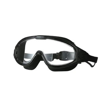 Очки для плавания Регулируемая герметичность с берушами Силиконовые очки для взрослых Маска для дайвинга HD Очки для плавания с защитой от запотевания