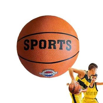Молодежный баскетбол Резиновая подкладка высокой плотности Профессиональный баскетбол Износостойкие Крытые Наружные баскетбольные спортивные мячи для