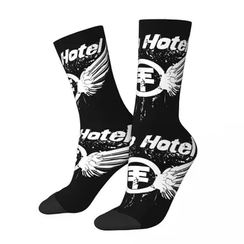 Зимние теплые повседневные мужские женские носки для отелей Tokio Музыкальные нескользящие футбольные носки