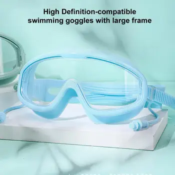 Прочный уплотнительный материал ПК Регулируемые на открытом воздухе Подводные очки для плавания Снабжение бассейна Очки для плавания Очки для плавания