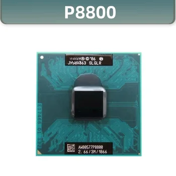 Core 2 Duo Mobile P8800 SLGLR 2,6 ГГц Подержанный двухъядерный двухпоточный процессор 3M 25 Вт Socket P