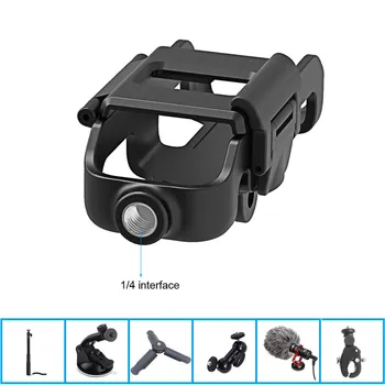для держателя кронштейна для карманной камеры DJI Osmo с интерфейсом 1/4 винта и креплением для камеры Action для штатива Selfie Stick Bicycle
