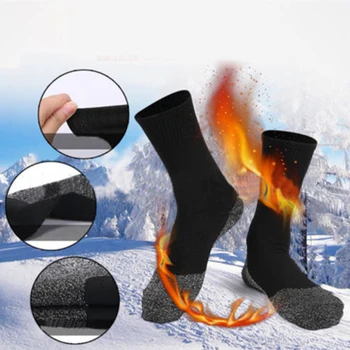 На открытом воздухе Альпинизм Лыжные носки Модные спортивные носки Дышащие хлопковые чулочно-носочные изделия Повседневные удобные чулочно-носочные изделия Пониженное давление