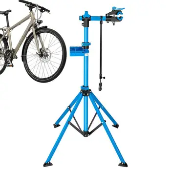  Складная подставка для велосипедов Инструменты для ремонта велосипедов Инструменты для ремонта велосипедов с регулируемой высотой Стенд для ремонта велосипедов Вращение 360