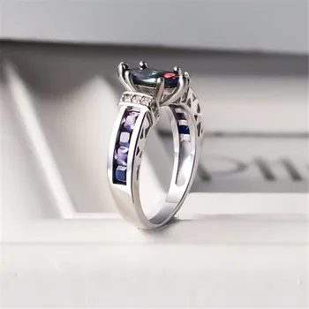 CAOSHI Модный стиль Блестящие кольца огранки «маркиза» Нежные свадебные украшения для помолвки для женщин Изящные аксессуары для пальцев оптом