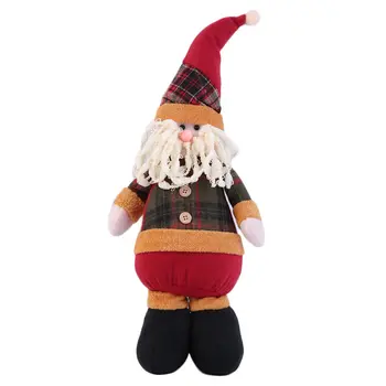 Санта-Клаус Снеговик Лось Рождественская плюшевая игрушечная кукла Рождественский милый подарок
