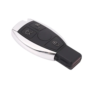 5X 3 кнопки Дистанционный авто Ключ Shell Замена ключа для Mercedes Benz Год 2000+ NEC & BGA Control 433.92 МГц