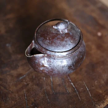 Чайник на дровах Окаямадо, чай из древнего дерева, чай Пуэр