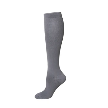 Качественные однотонные носки Велоспорт Быстросохнущие спортивные носки для взрослых Дышащие колено Высококачественные новые носки для унисекс 2023