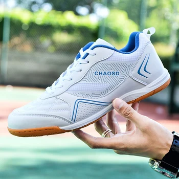 Обувь для бадминтона Мужская спортивная обувь для активного отдыха Тренировочная женская теннисная дышащая спортивная обувь для тенниса в помещении35-44