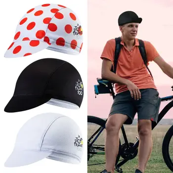 Быстросохнущая велосипедная шапка Велосипедная кепка Дышащий вкладыш для шлема Устойчивая к ультрафиолетовому излучению шляпа для верховой езды Спортивные аксессуары на открытом воздухе Летняя велосипедная шапка