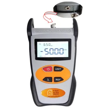  Измеритель оптической мощности 650 нм для измерителя мощности POF или пластикового оптоволоконного измерителя мощности