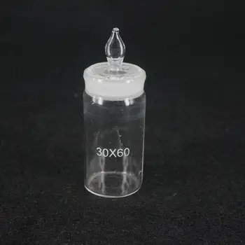 30x60 мм Стеклянная бутылка для взвешивания в стеклянной бутылке с удельным весом