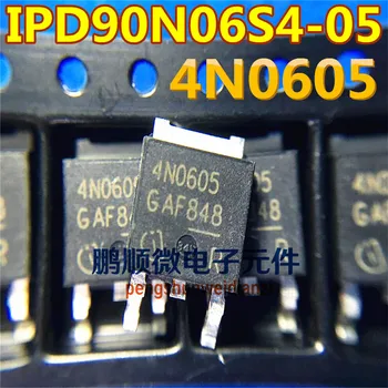 30шт оригинал новый новый новый полевой транзистор 60В 90А Новый IPD90N06S4-05 4N0605 TO-252