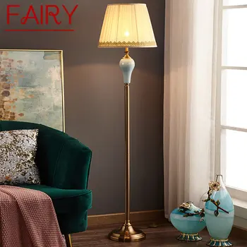  FAIRY Керамический торшер Светодиодный диммирование Современный креативный американский модный стоячий светильник для дома гостиная спальня