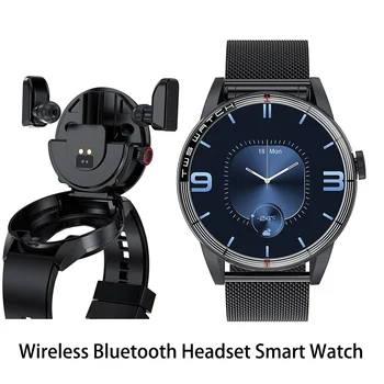 2 в 1 Умные часы для Huawei с наушниками-вкладышами TWS Bluetooth Наушники Сердечный ритм Монитор артериального давления Спортивные часы Мужские фитнес-часы
