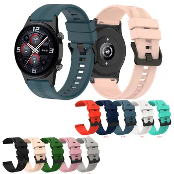 Ремешок для часов в официальном стиле для Honor GS 3 / GS Pro / Magic Watch 2 46 мм ремешок для смарт-часов для Huawei Watch GT 3 2 Pro 46 мм GT2E