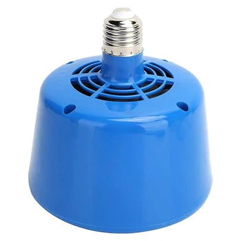 1 шт. Нагревательная лампа Лампа теплого воздуха Изоляционная лампа для рептилий Умная постоянная температура для домашних животных (синий)