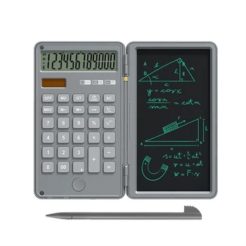 12-значные портативные калькуляторы со стилусом Электронная доска для рисования для студенческого офиса