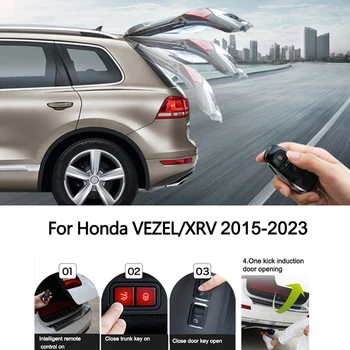  Автомобильная электрическая задняя дверь для Honda VEZEL / XRV 2015-2023 Интеллектуальная дверь задней коробки Украшение багажника с электроприводом Переоборудованное обновление