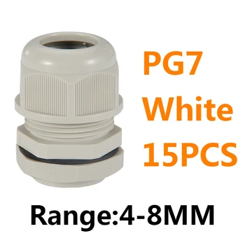  Горячая распродажа IP68 M20 Водонепроницаемый кабельный ввод серии PG Нейлоновые кабельные вводы Пользовательский размер PG7-PG21 Кабельные разъемы
