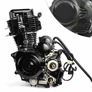 Мотоциклетный двигатель 350 куб. см 13,5 кВт с водяным охлаждением Одноцилиндровый 4-тактный двигатель Kick Start