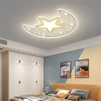 SOFEINA Простой потолочный светильник Современные светильники для лунных ламп Светодиодные домашние декоративные для спальни 1