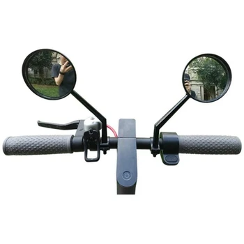2 шт. Зеркало заднего вида Скутер Велосипедное зеркало заднего вида Совместимо с Xiaomi 1S / M365 / Pro Ninebot ES1 2 3 Scooter 2