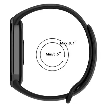  для Xiaomi Band 8 Мягкие ремешки для часов из ТПУ Многоцветный сменный браслет Спортивный браслет для Mi Band 8 Умные аксессуары 2