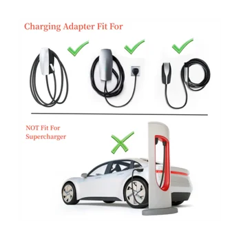 Для адаптера быстрой зарядки Tesla на J1772 Зарядное устройство для электромобилей Max 2