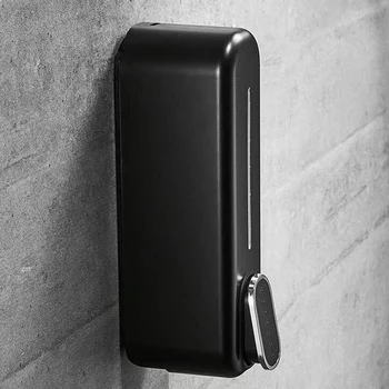 2X Дозатор мыла Настенное крепление, 350 мл Ручной жидкий шампунь Дозатор геля для душа для ванной комнаты Кухня Офис 2