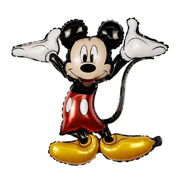  1 шт. Детская игрушка различных форм Disney Надувная гелиевая фольга Воздушный шар С днем рождения Детский душ Украшение для вечеринки оптом 2