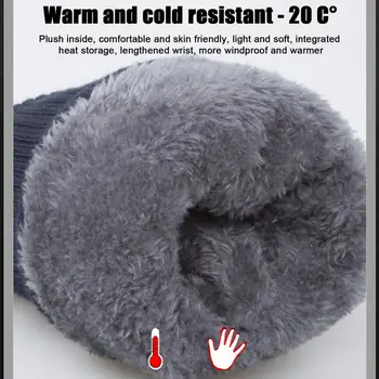 Перчатки для верховой езды Зимние перчатки с сенсорным экраном Зимние перчатки для мужчин Ветрозащитные водонепроницаемые дышащие противоскользящие перчатки с сенсорным экраном Гибкие 3