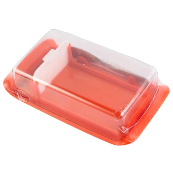  Контейнер для масла Сырный сервер Запечатывание Хранение Хранение Лоток С Крышкой Кухонная Посуда Для Нарезки Продуктов Коробка Для Масла Коробка 3