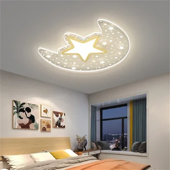 SOFEINA Простой потолочный светильник Современные светильники для лунных ламп Светодиодные домашние декоративные для спальни 4